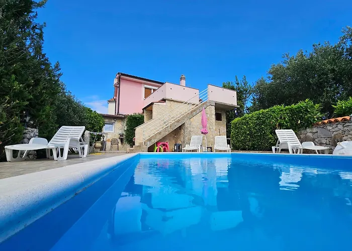 Family Friendly House With A Swimming Pool Ljutici, Krk - 23686 Malinska
